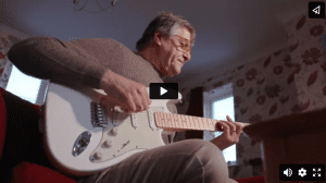 Man playing guitar